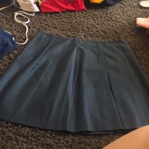Leather skirt